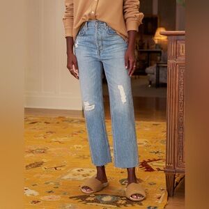 Frank and Eileen Monaghan 1987 wash straight leg jeans